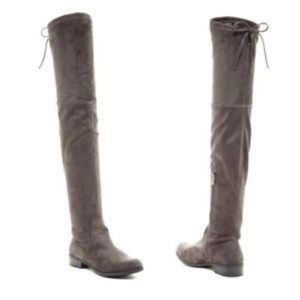Faux Fur Lined Over-the-Knee Boot